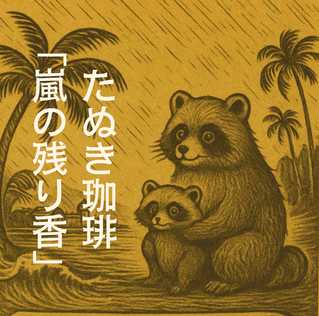 たぬき珈琲 「嵐の残り香」:インドモンスーン