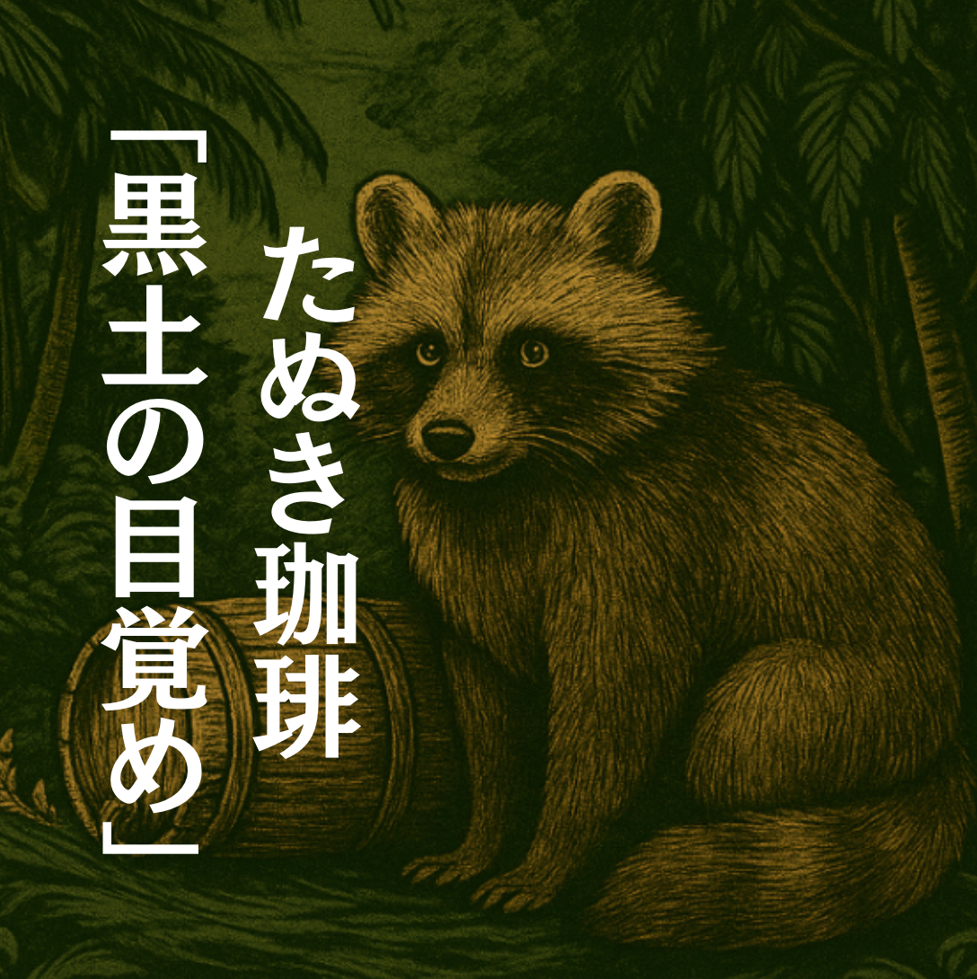 たぬき珈琲「黒土の目覚め」:スマトラマンデリン