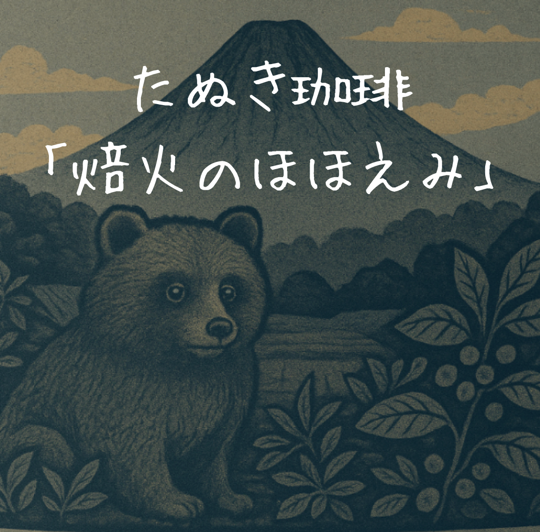 たぬき珈琲 「焙火のほほえみ」:グアテマラ SHB(アンティグア)