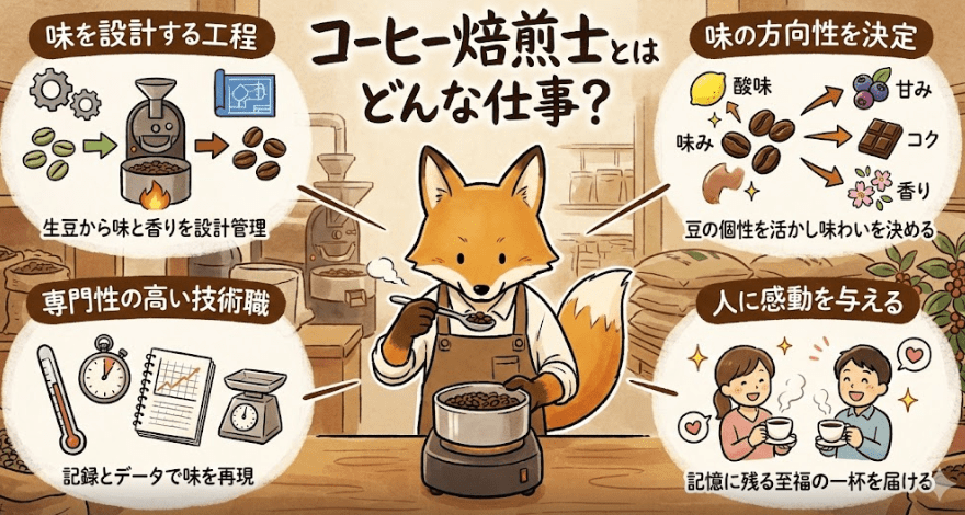 コーヒー焙煎士とは｜業界有名人や仕事内容、必要な資格と合わせて解説